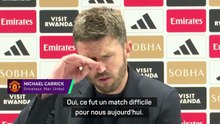 Carrick : "On a puisé dans nos ressources"