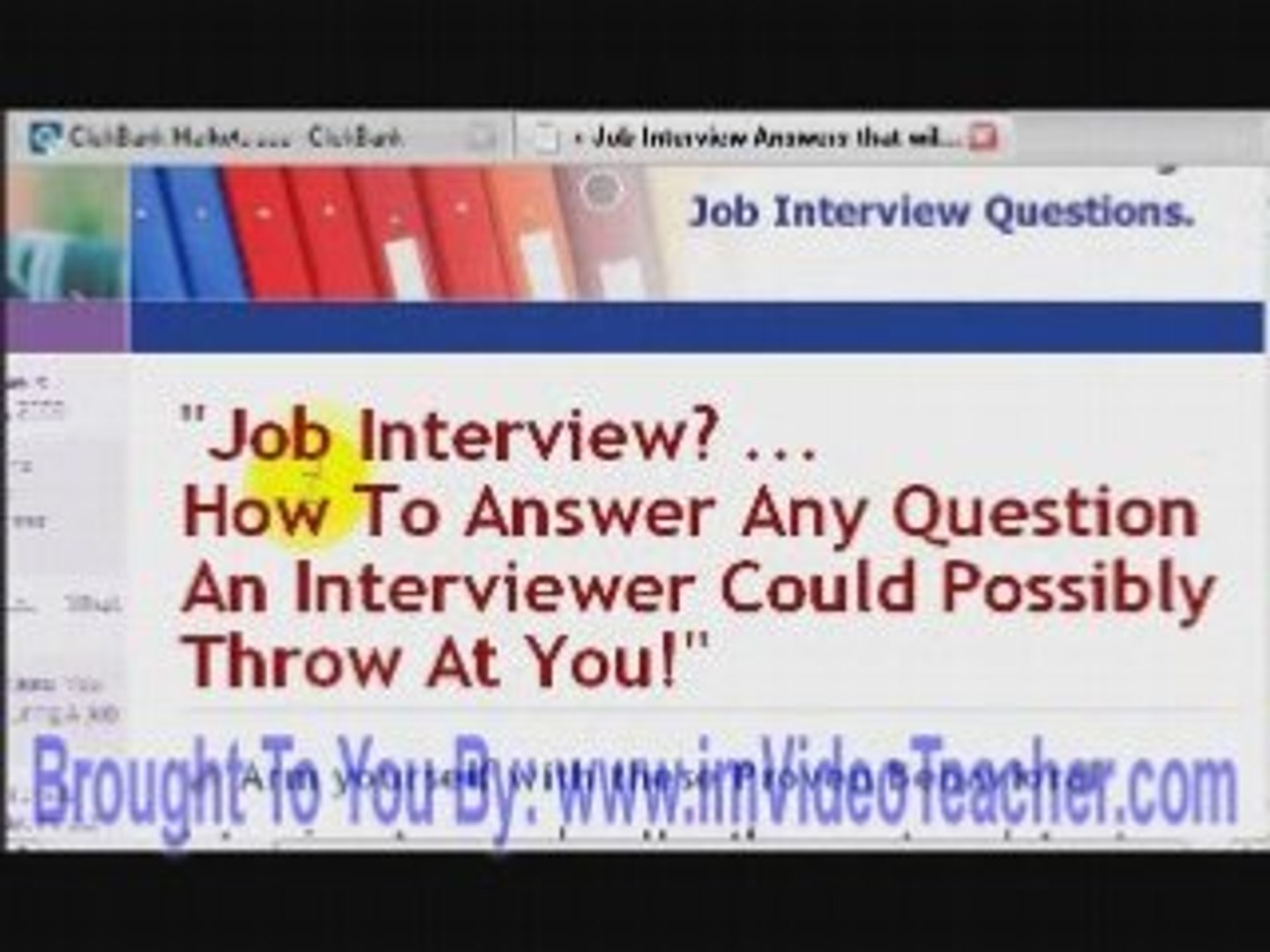 Aritcle Marketing Video Tutorials