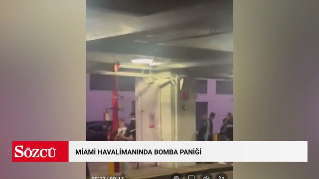 Miami havalimanında bomba paniği