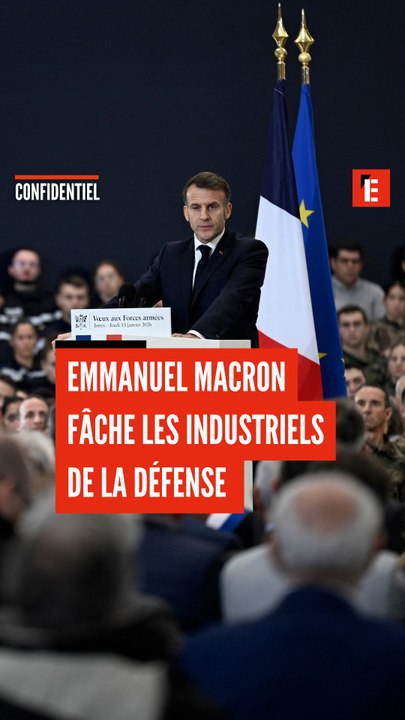 Emmanuel Macron fâche les industriels de la défense