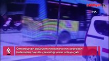 Ümraniye'de öldürülen Khokimova'nın cesedinin balkondan bavulla çıkarıldığı anlar ortaya çıktı