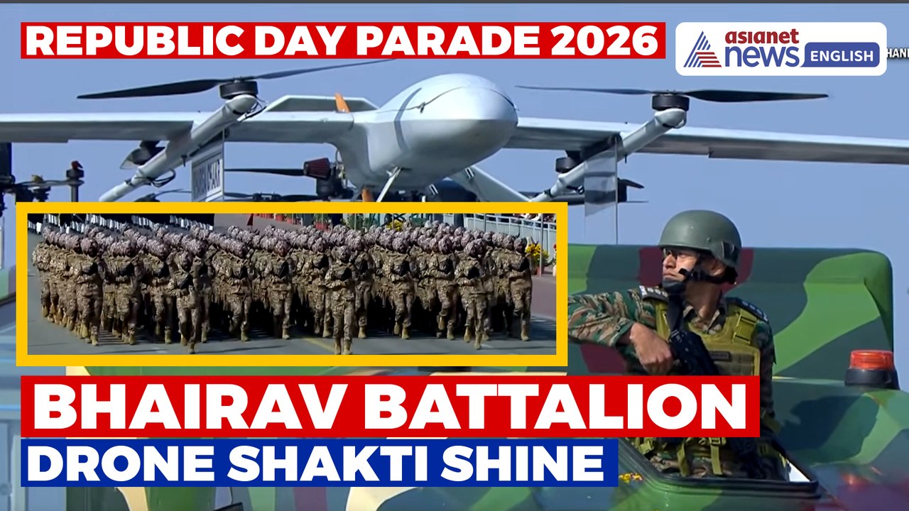 77th Republic Day: Bhairav Battalion Makes Historic Debut, Drone Shakti Shines at Kartavya Path