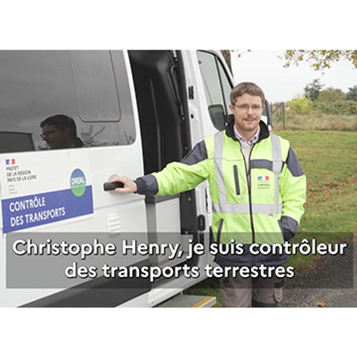Portrait métier de Christophe Henry, DREAL Pays de la Loire