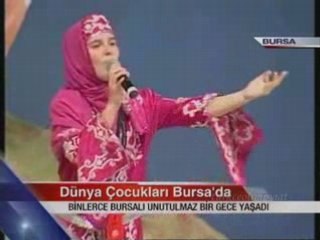 Dünya çocukları Bursada