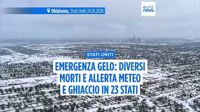 Tempesta artica paralizza gli Usa: emergenza per 185 milioni di persone, allarme per tagli ai fondi