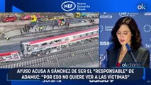 Ayuso acusa a Sánchez de ser el 