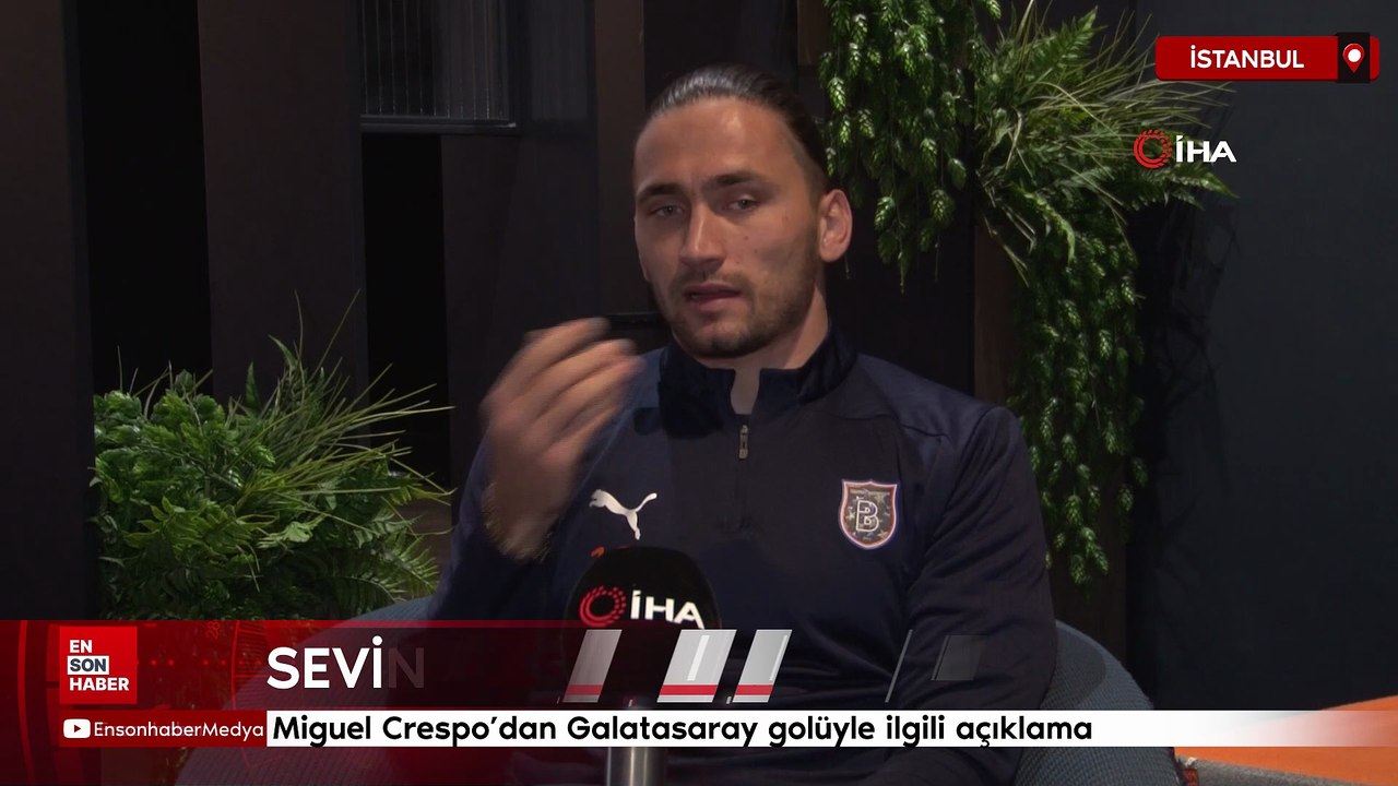 Miguel Crespo Galatasaray derbisindeki gol sevincini anlattı