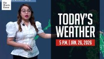 Today's Weather, 5 P.M. | Jan. 26, 2026