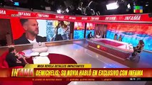 Micaela rompió el silencio y aclaró su relación con Demichelis