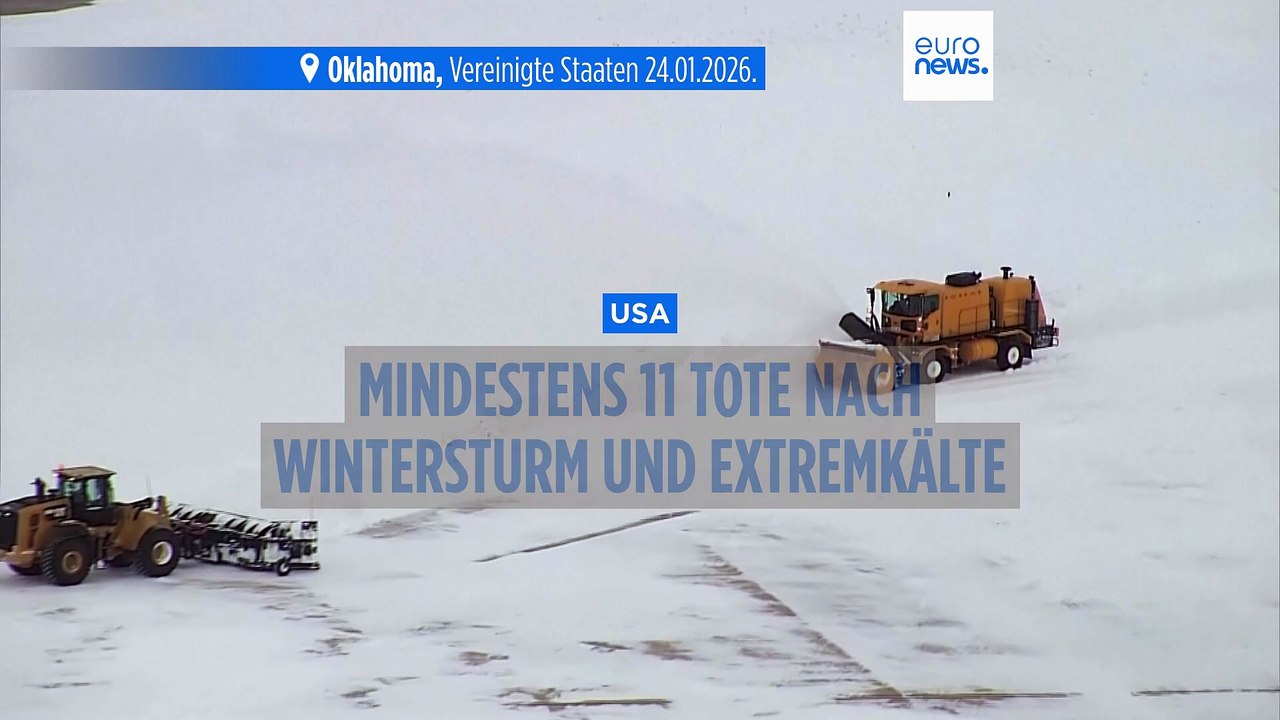 Extrem-Kälte und Notstand in den US-Bundesstaaten - Zahl der Toten steigt