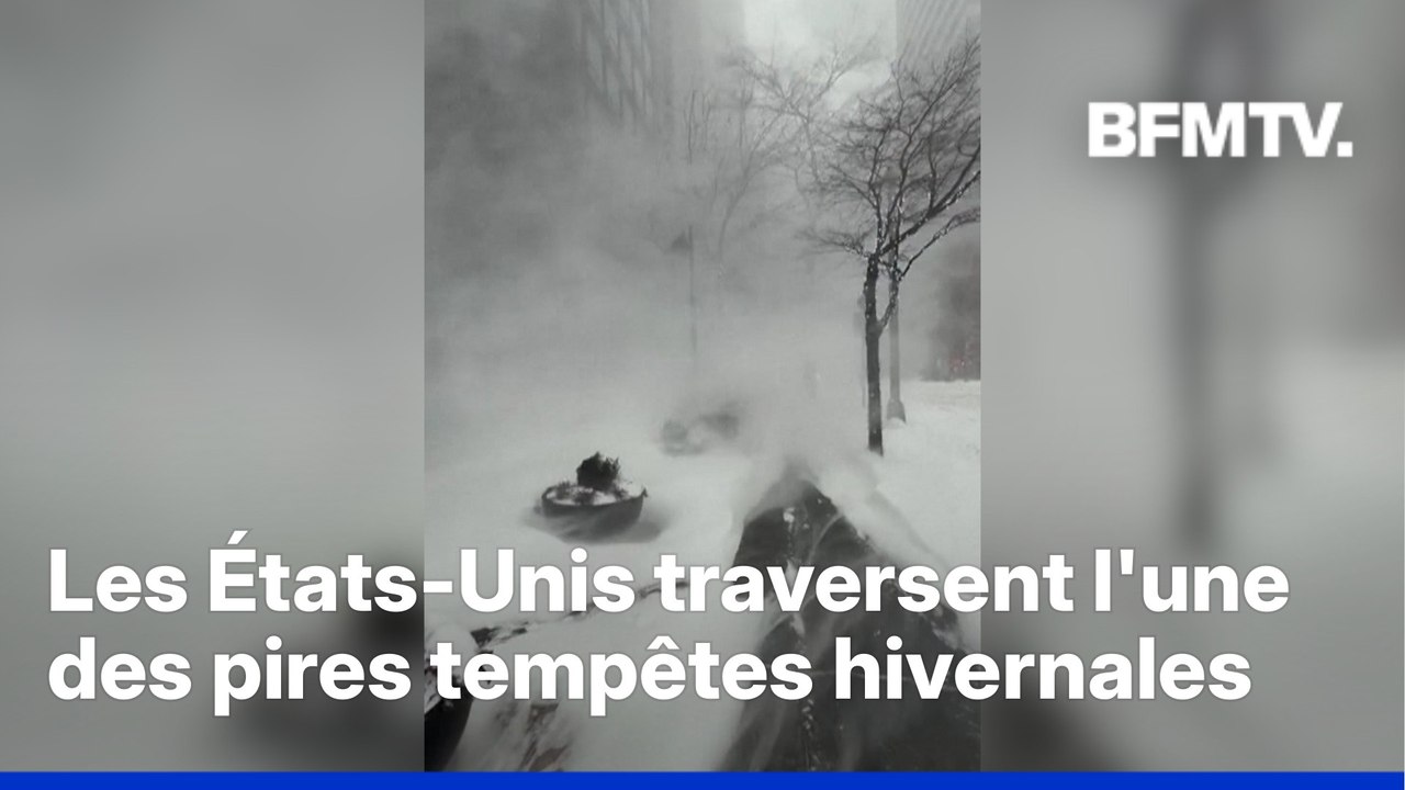 11 morts, état d'urgence: les États-Unis traversent l'une des pires tempêtes hivernales depuis près de 40 ans