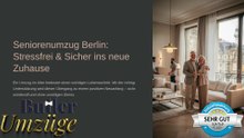 Seniorenumzug - Stressfrei & Sicher ins neue Zuhause mit Butler Umzüge GmbH