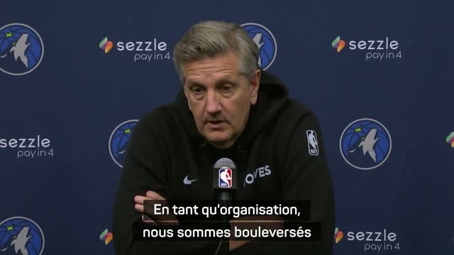 Timberwolves - Finch et toute la franchise bouleversés par la mort d’Alex Pretti