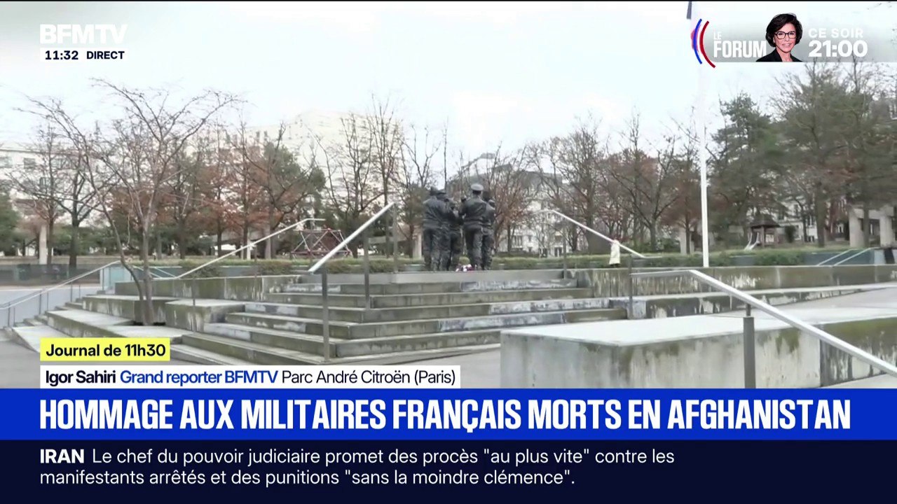 Un hommage aux militaires français morts en Opex après les propos provocateurs de Donald Trump sur les soldats de l'Otan qui ont pris part aux opérations en Afghanistan