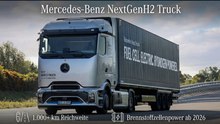 Mercedes-Benz NextGenH2 Truck: Wasserstoff statt Diesel im Fernverkehr