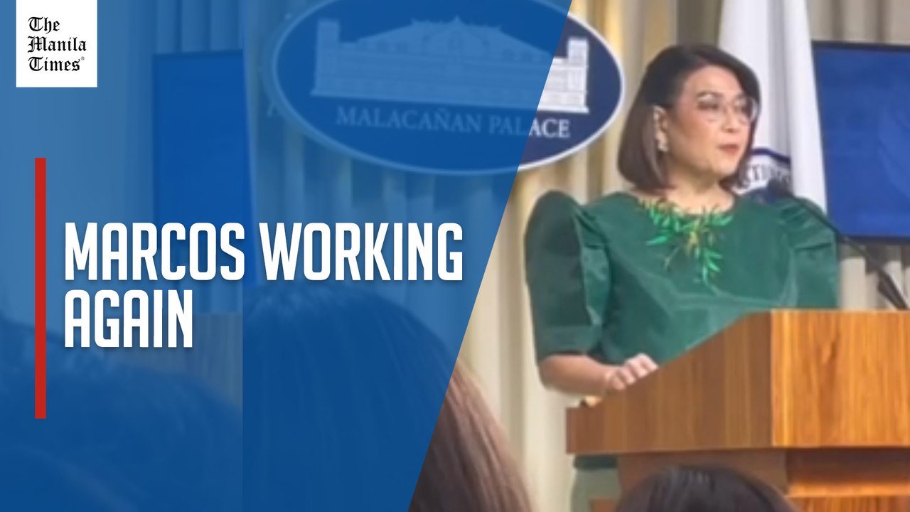 Marcos ‘back to normal’