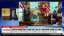 Rússia diz que monitora plano dos EUA de construir Domo de Ouro