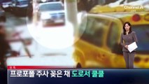 [단독]프로포폴 주사 꽂은 채 도로서 쿨쿨