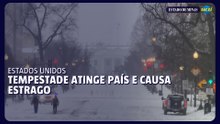 Apagões, voos cancelados, supermercados vazios: tempestade causa estragos nos EUA