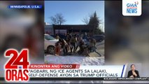 Pagbaril ng ICE agents sa lalaki, self-defense ayon sa Trump officials | 24 Oras