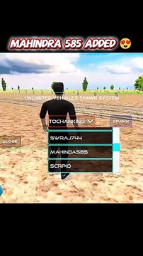 Mahindra 585 Tractor Added in Indian Desi Life Simulator 3D New Update