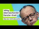 Friedrich Merz: Völlig überraschender Kanzler-Knall - das war nicht abzusehen