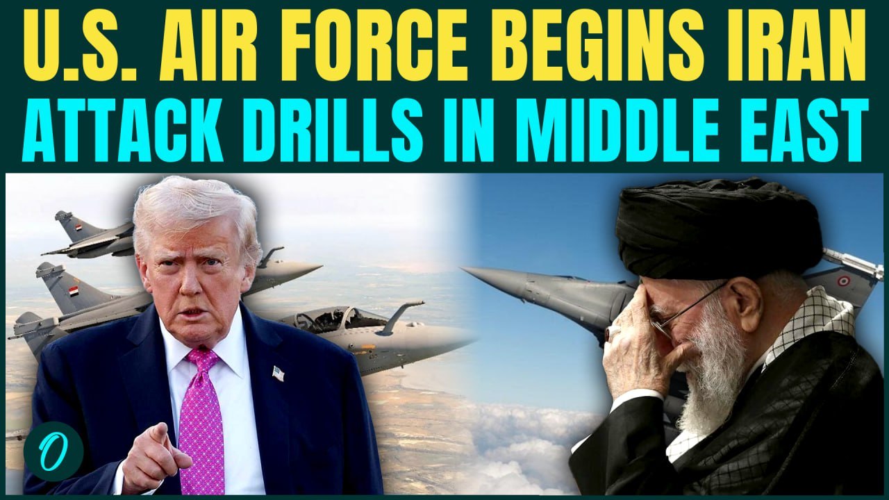 U.S. VS IRAN All Out War Drills Begins: US Air Force Launches MASSIVE Middle East Strike Drills