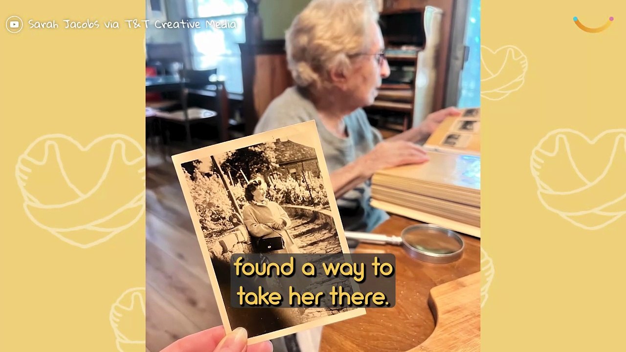 Grandma Battling Dementia Surprised With Blanket To Remember Home In Germany | Happily TV