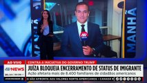 EUA bloqueiam iniciativa do governo de encerrar status legal de imigrantes