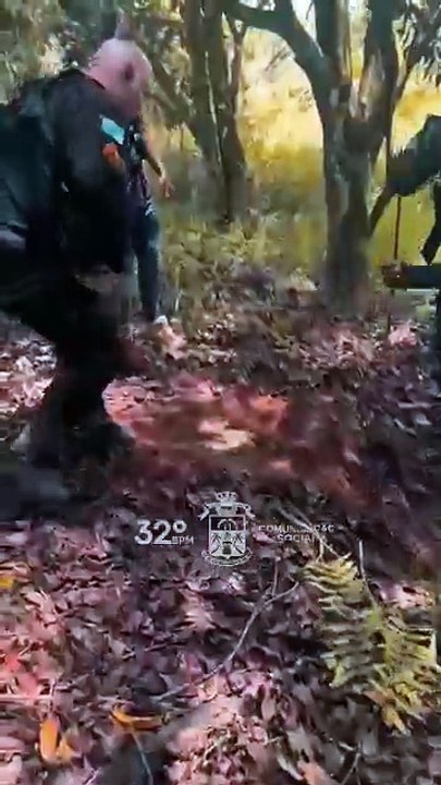 Vídeo mostra PM encontrando esconderijo de armas da facção Amigos dos Amigos; assista