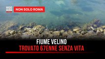 Tragedia nel Velino: 67enne ritrovato senza vita nelle gelide acque: il corpo era impigliato nei rami