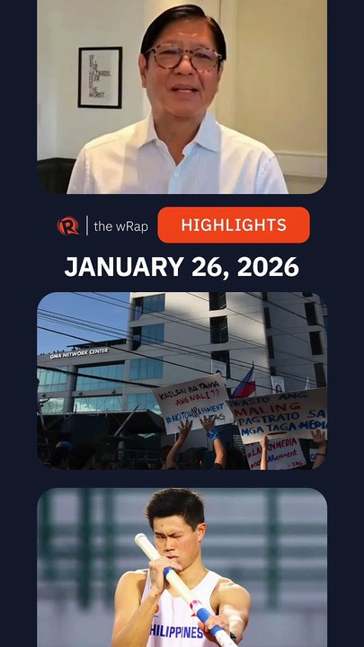 Today’s headlines: Marcos impeachment, GMA Network, EJ Obiena | The wRap | January 26, 2026