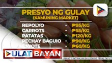 DA, walang nakikitang epekto ng andap o frost sa presyo ng highland vegetables | ulat ni Gab Villegas