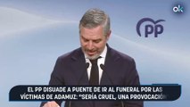 El PP disuade a Puente de ir al funeral por las víctimas de Adamuz: 