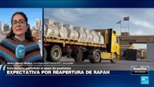 Informe desde Jerusalén: Israel reabrirá con límites el cruce de Rafah en Gaza por presión de EE.UU.