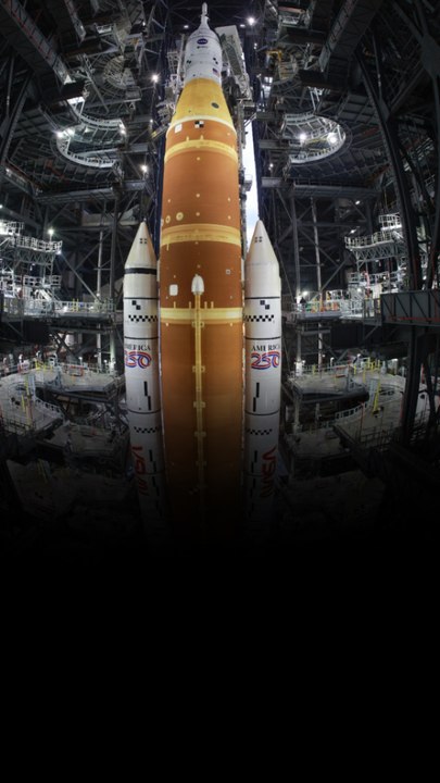 NASA Locks In First Crewed Moon Shot In 54 Years As 322-Foot Rocket Reaches Pad
