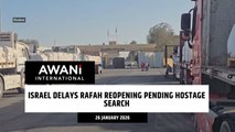 Israel delays Rafah reopening pending hostage search