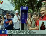 Más de 800 hogares y entes públicos de distintos sectores de Táchira recibieron servicios Cantv