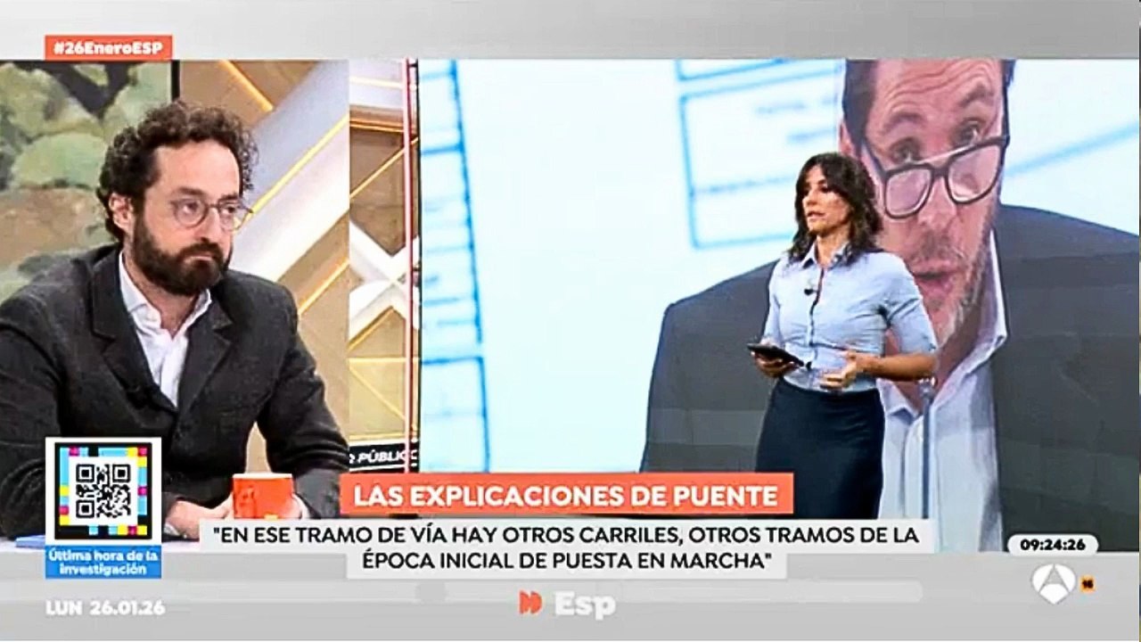 Joaquín Manso estalla contra Óscar Puente por calificar de bulo una información sobre Adamuz que después reconoció: «¡Irresponsable!»