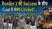 Border 2 की Box Office पर बंपर कमाई के बाद Varun Dhawan संग Star Cast में जमकर खेला Cricket!