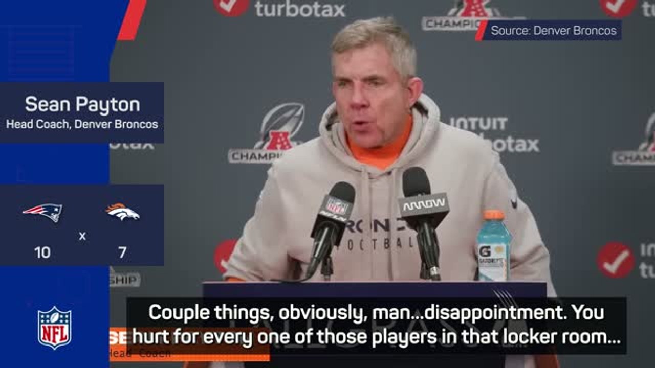 Payton blames turnovers and missed opportunities for Broncos' AFC Championship defeat