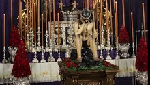 Besapíes del Cristo de la Humildad y Paciencia de la Hermandad de la Cena
