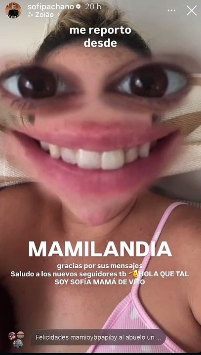 El problema que tuvo Sofía Pachano tras el naci...