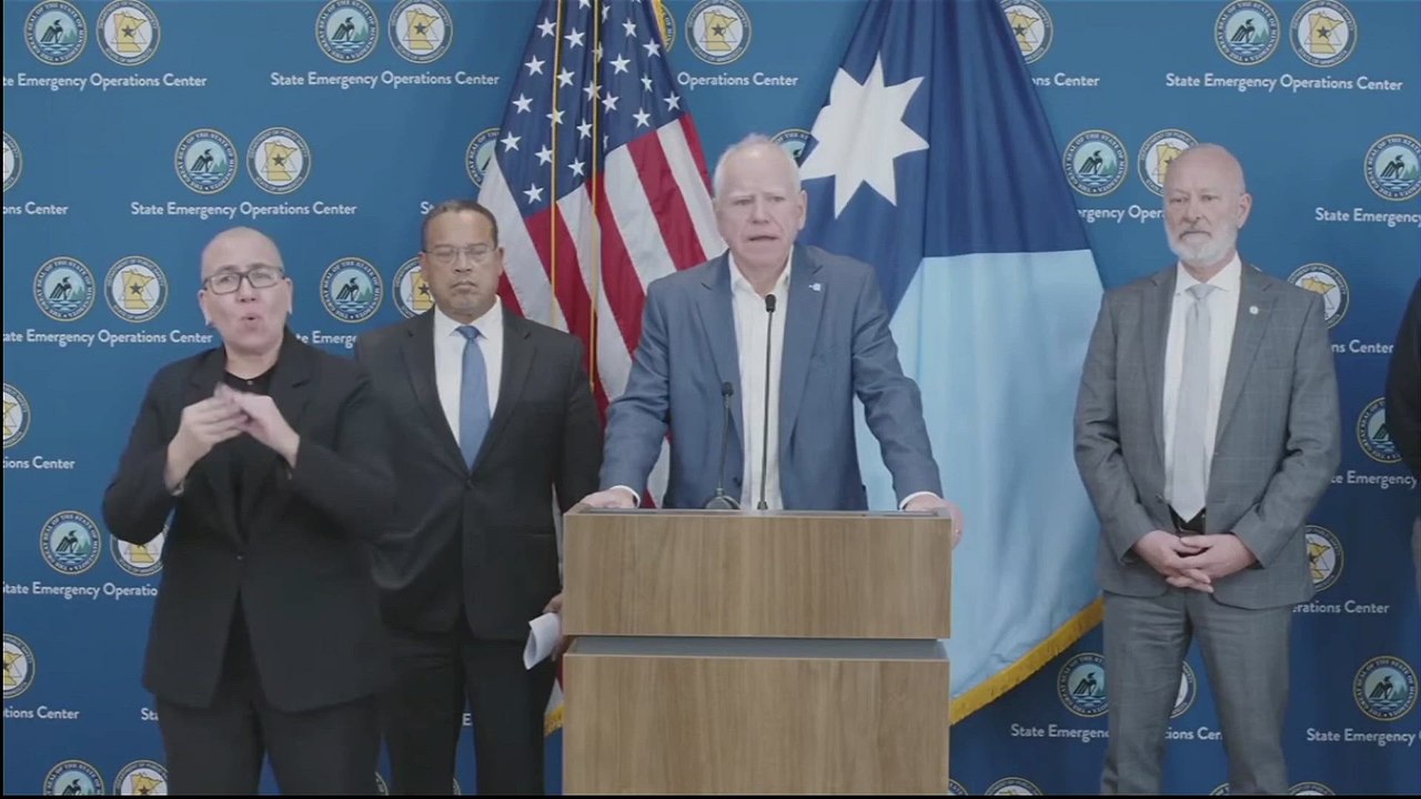 'What's the plan, Donald Trump?' - Minnesota Gov. Walz urges Trump to pull agents after another fatal shooting