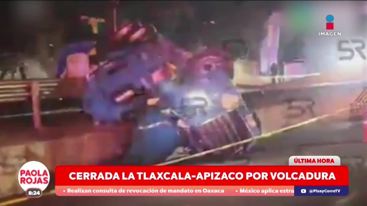 Accidente fatal deja cerrada la autopista Tlaxcala-Apizaco | DPC con Paola Rojas