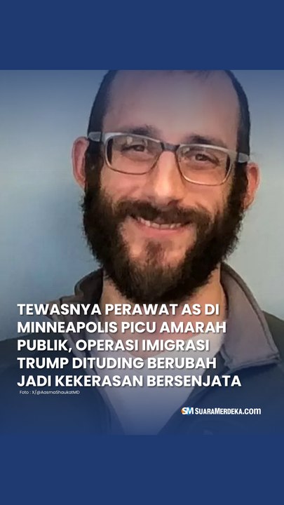 Tewasnya Perawat AS di Minneapolis Picu Amarah Publik, Operasi Imigrasi Trump Dituding Berubah Jadi Kekerasan Bersenjata