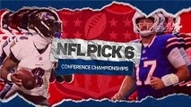NFL Pick 6: Conference Championships - Darnold sends Seahawks to Super Bowl