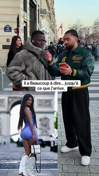 Il a eu beaucoup de choses à dire .. jusqu’à ce que j’arrive !