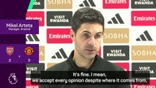 Arteta responds to Vieira's criticism about mental strength