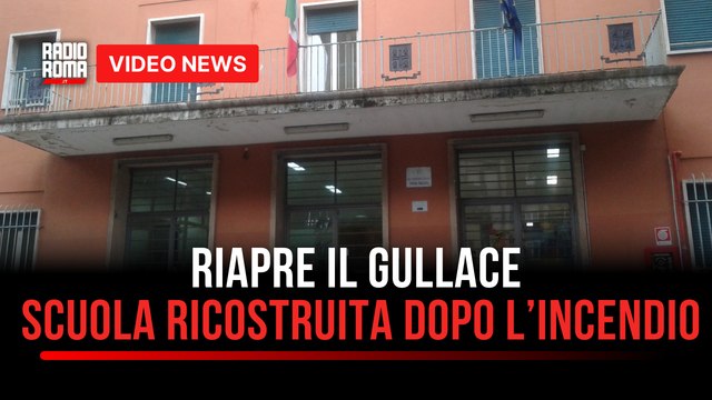 Riapre il Gullace, scuola ricostruita dopo l’incendio